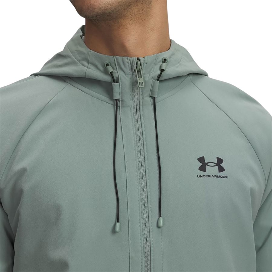 UA Stretch Woven Windbreaker giacca da uomo Under Armour | 60030010348
